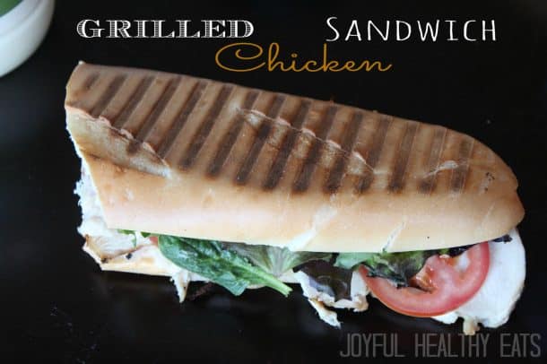 Grilled Chicken Sandwich #paninirecipes #chickensandwiches 烤鸡三明治panini用莴苣和蕃茄