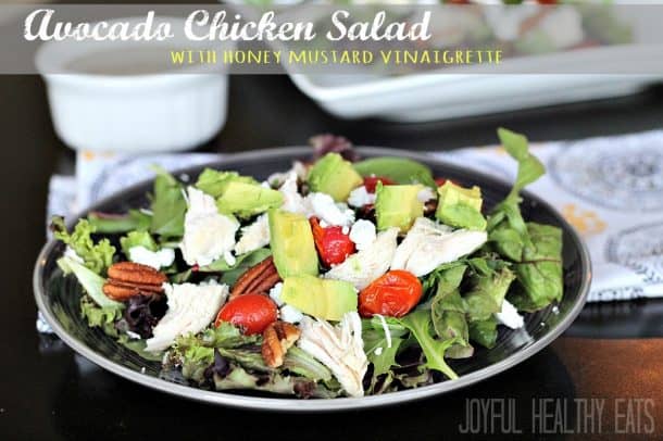 Avocado Chicken Salad #healthysalad #lightsalad 鳄梨鸡肉沙拉#健康沙拉#清淡沙拉