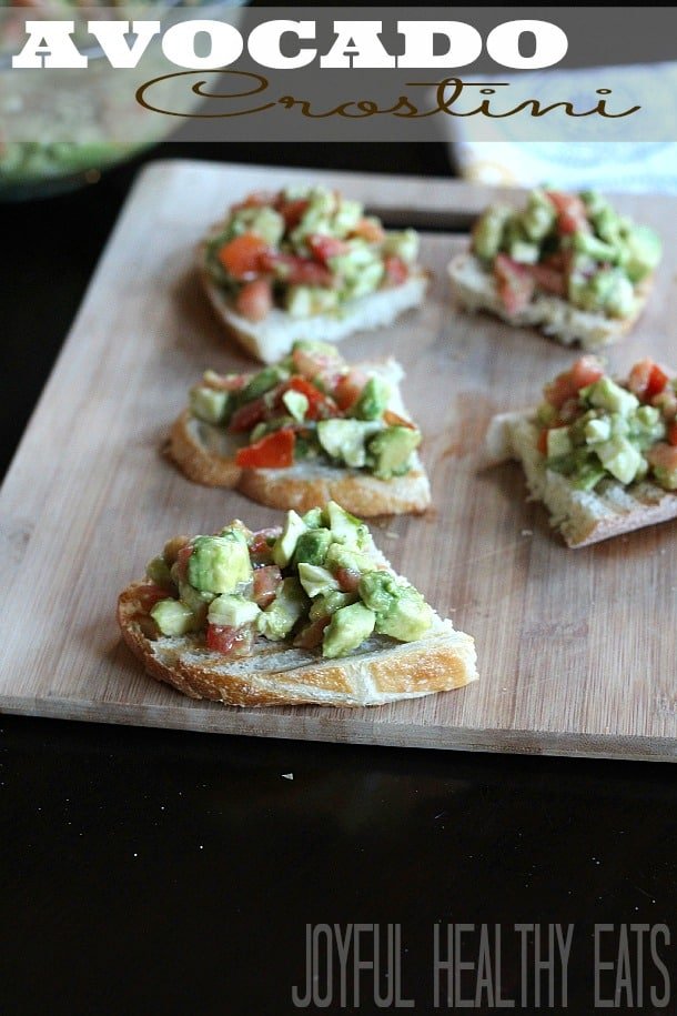 Avocado Crostini 鳄梨Crostini的标题图像