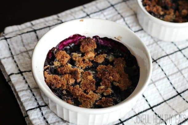 Paleo Blueberry Cobbler Recipe 古蓝莓馅饼模子
