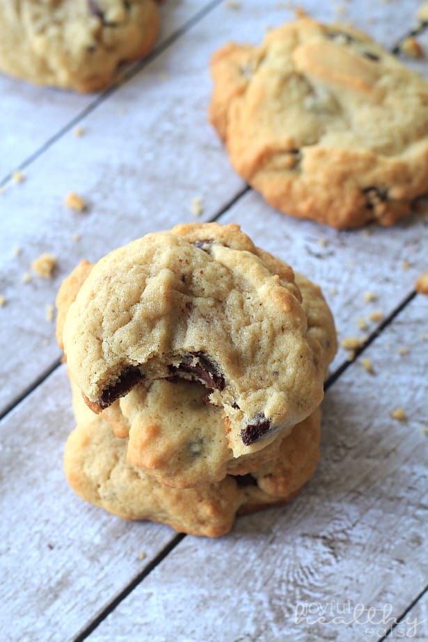 Soft Chocolate Chip Cookie Recipe #chocolatechip #cookierecipe #dessert 软巧克力片饼干食谱#巧克力片#饼干食谱#甜点