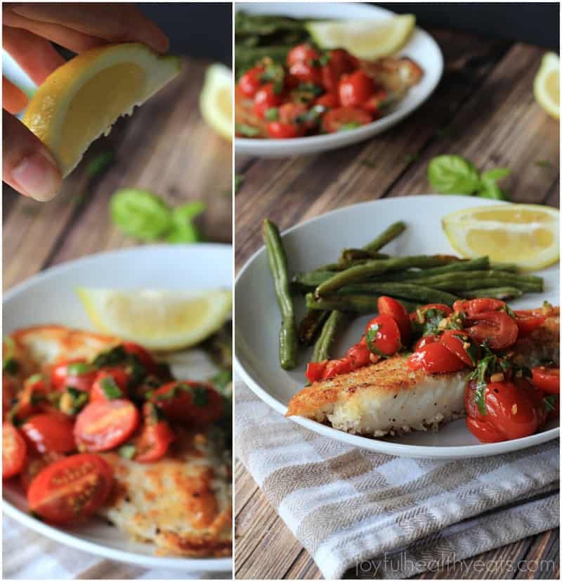Panco Crusted Tilapia with Tomato Basil Sauce #fish #fresh #healthy #ad #lifeforless #pmedia Panco Crusted Tilapia with Tomato Basil Sauce #fish #fresh #healthy #ad #lifeforless #pmedia
