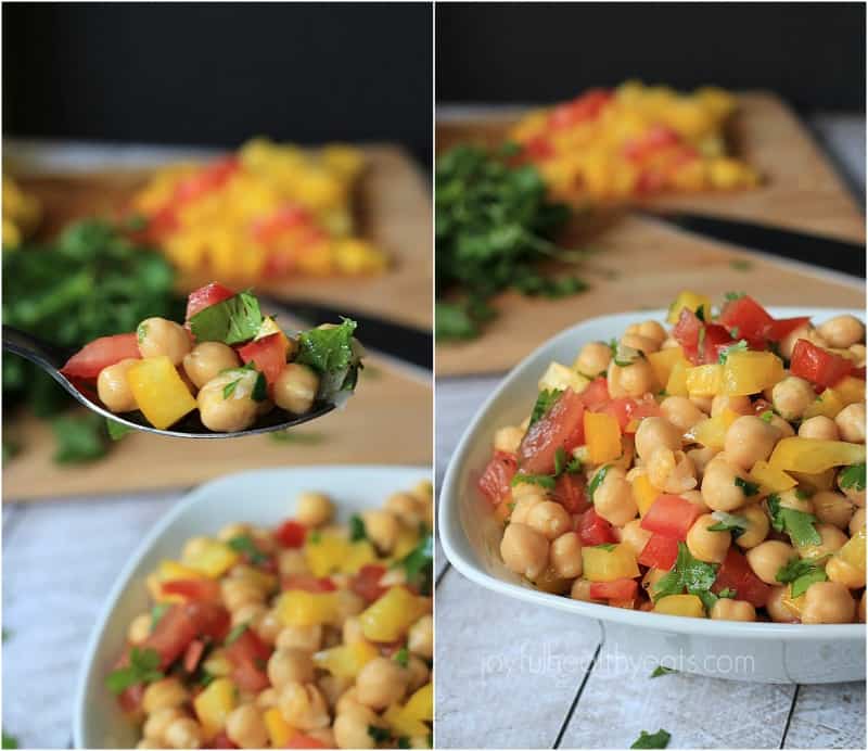 Tex-Mex Chickpea Salad #sidedishes #glutenfree #summer #healthyrecipes #vegetarian #garbanzobeans Tex-Mex Chickpea Salad #sidedishes #glutenfree #summer #healthyrecipes #vegetarian #garbanzobeans