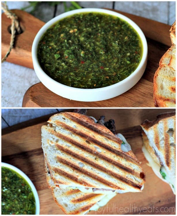 Steak & Cheese Panini with chimichurri sauce #sandwichrecipes #panini #beef #cheese #texmex Steak & Cheese Panini with chimichurri sauce #sandwichrecipes #panini #beef #cheese #texmex