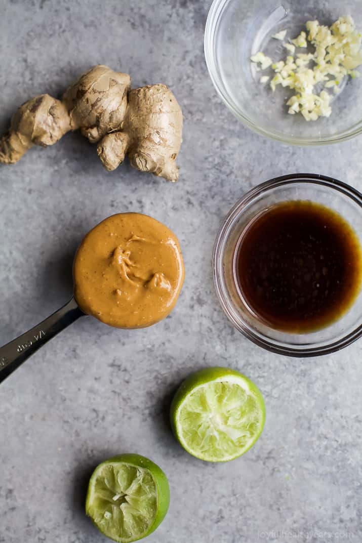 Grilled Sesame Lime Chicken with Spicy Thai Peanut Sauce 泰国花生酱配料图片