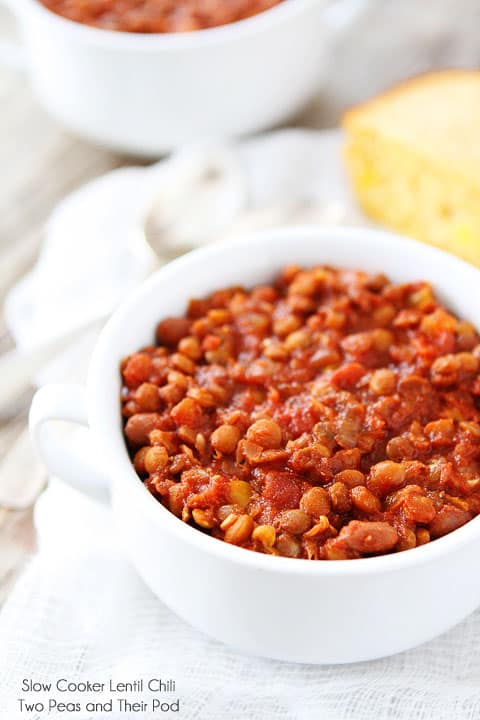 25 Healthy Crock Pot Recipes 一碗慢炖扁豆辣椒