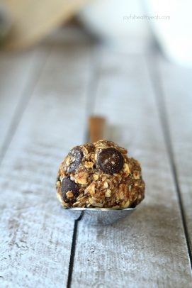 Coconut chocolate chip energy ball