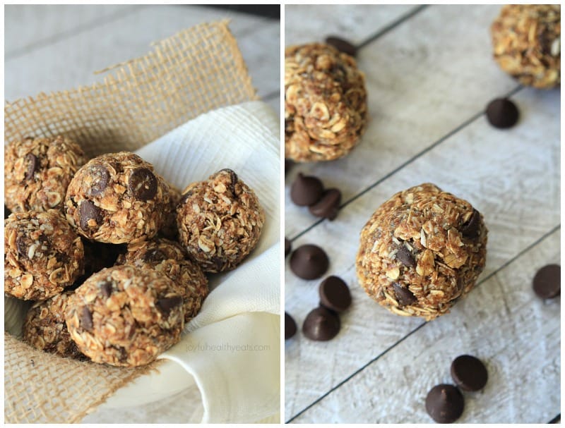 No Bake Dark Chocolate Coconut Energy Bites 无烘焙黑巧克力椰子能量咬图像