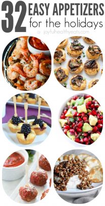 Title image for 32 Easy Party Appetizers for the Holidays