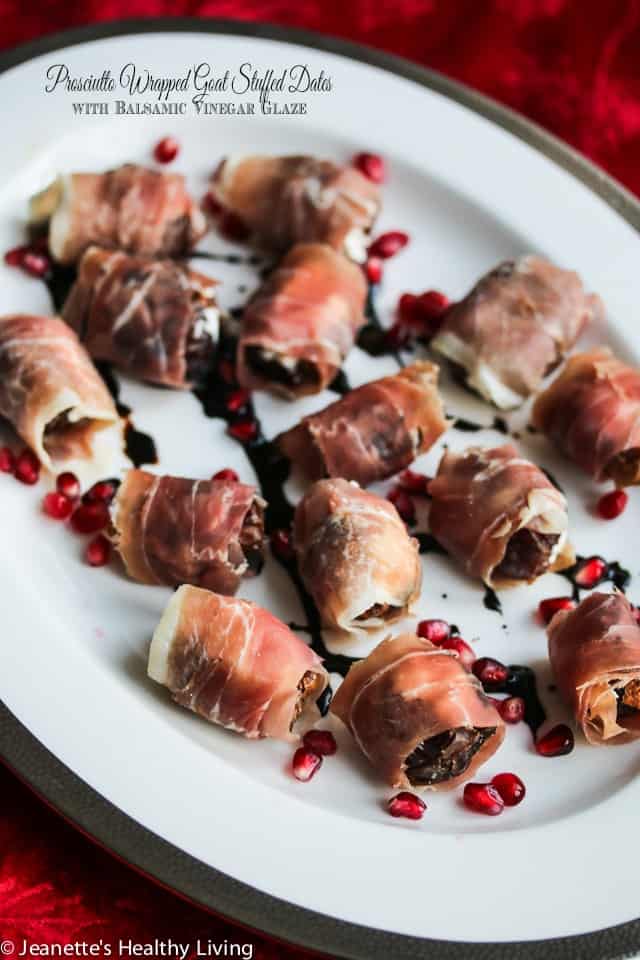 32 Easy Party Appetizers 意大利熏火腿裹枣配上香醋