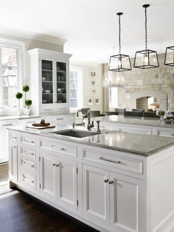 My Ideal White Kitchen | Design Ideas | White cabinets, Gray subway tile, Color schemes, and Appliances| joyfulhealthyeats.com #OurAmericanKitchen #ad My Ideal White Kitchen | Design Ideas | White cabinets, Gray subway tile, Color schemes, and Appliances| joyfulhealthyeats.com #OurAmericanKitchen #ad