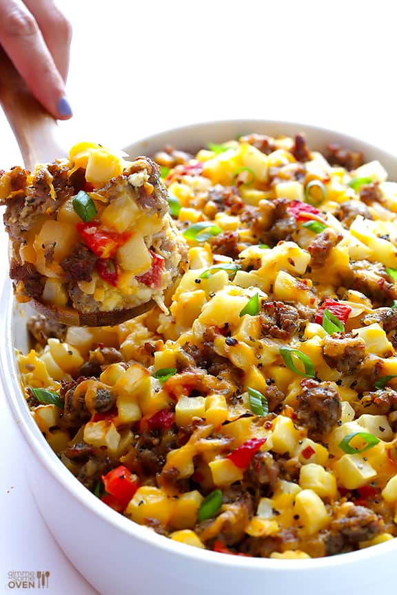 28 Last Minute Easter Brunch Ideas Sccoping一份奶酪早餐砂锅