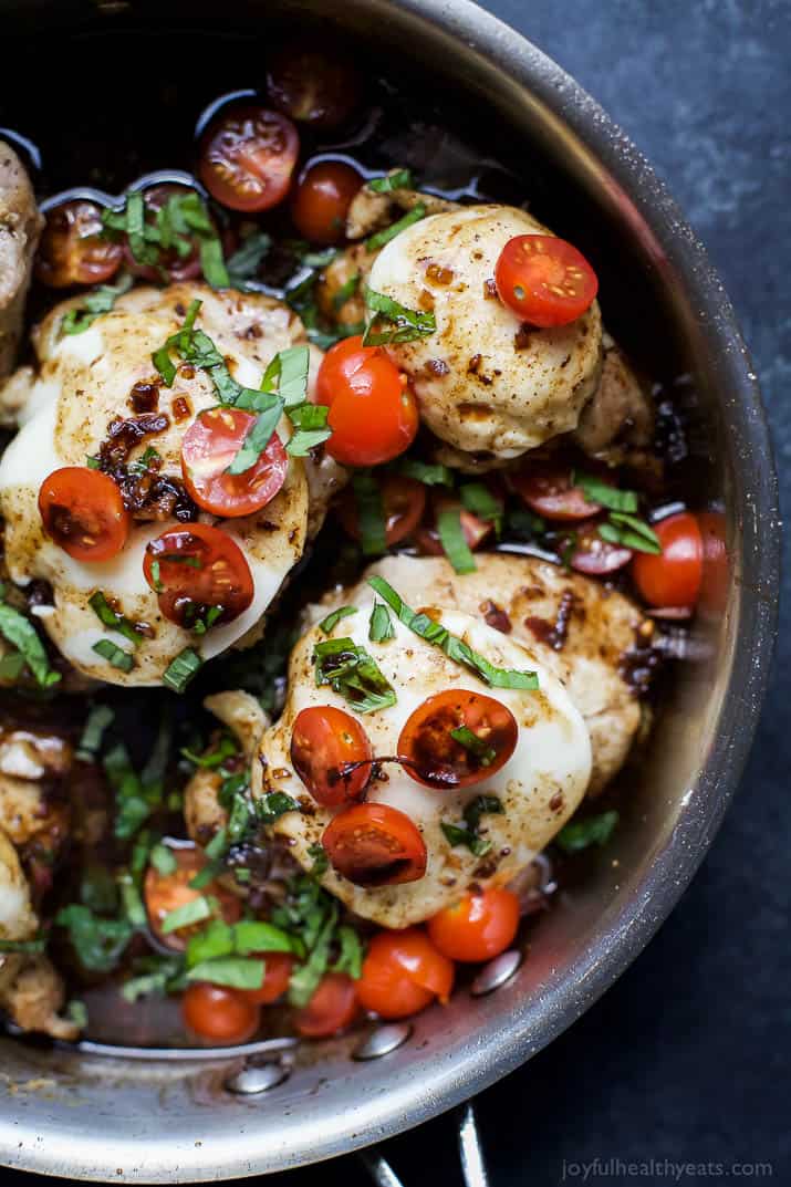 Balsamic Glazed Caprese Chicken 意大利香釉卡布里鸡的图片