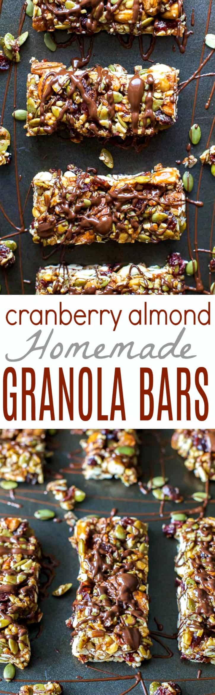 Homemade Cranberry Almond Granola Bars Pinterest拼贴自制蔓越莓杏仁格兰诺拉燕麦棒食谱