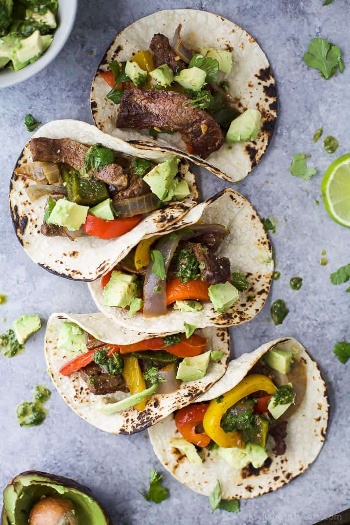 Sheet Pan Steak Fajitas 平底锅牛排法士达的图片