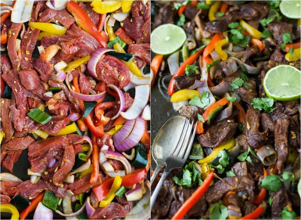 Sheet Pan Steak Fajitas Tex Mex Favorites图片