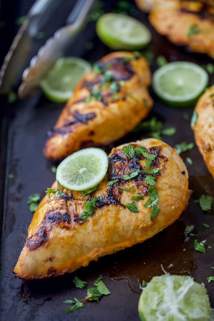 Thai Curry Grilled Chicken Recipe 泰式咖喱烤鸡胸肉的图片