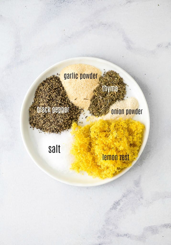 5个最好的干摩擦食谱 - 柠檬辣椒香料擦