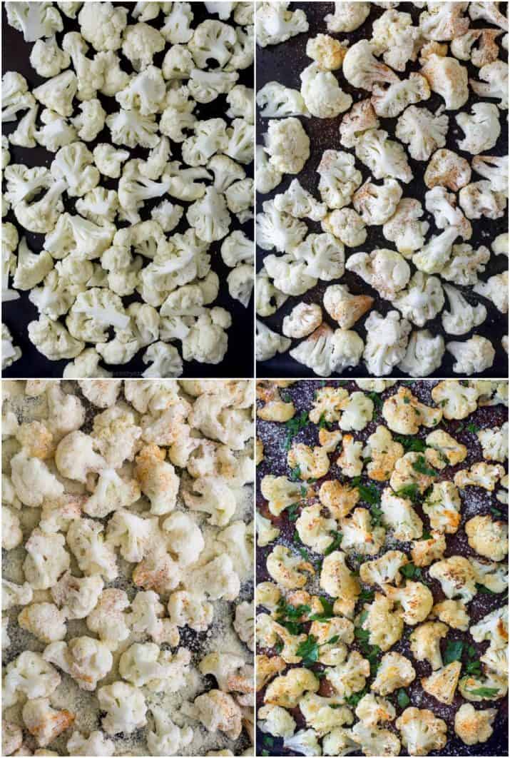 过程照片如何制作低碳粉园烤花椰菜食谱