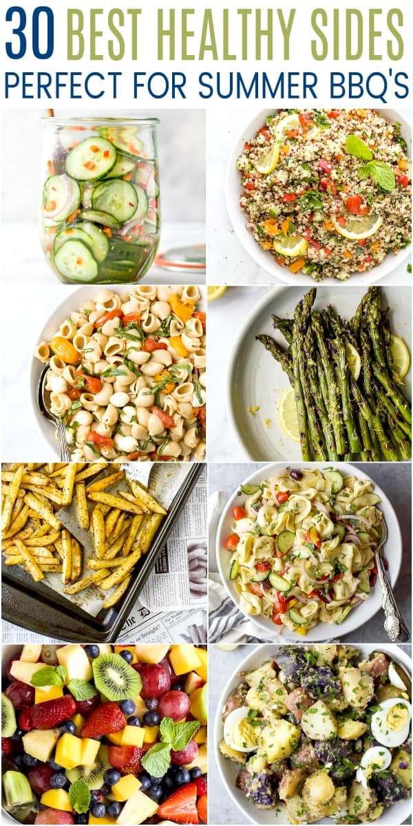 Pinterest图片为30个最健康的面完美的夏天烧烤