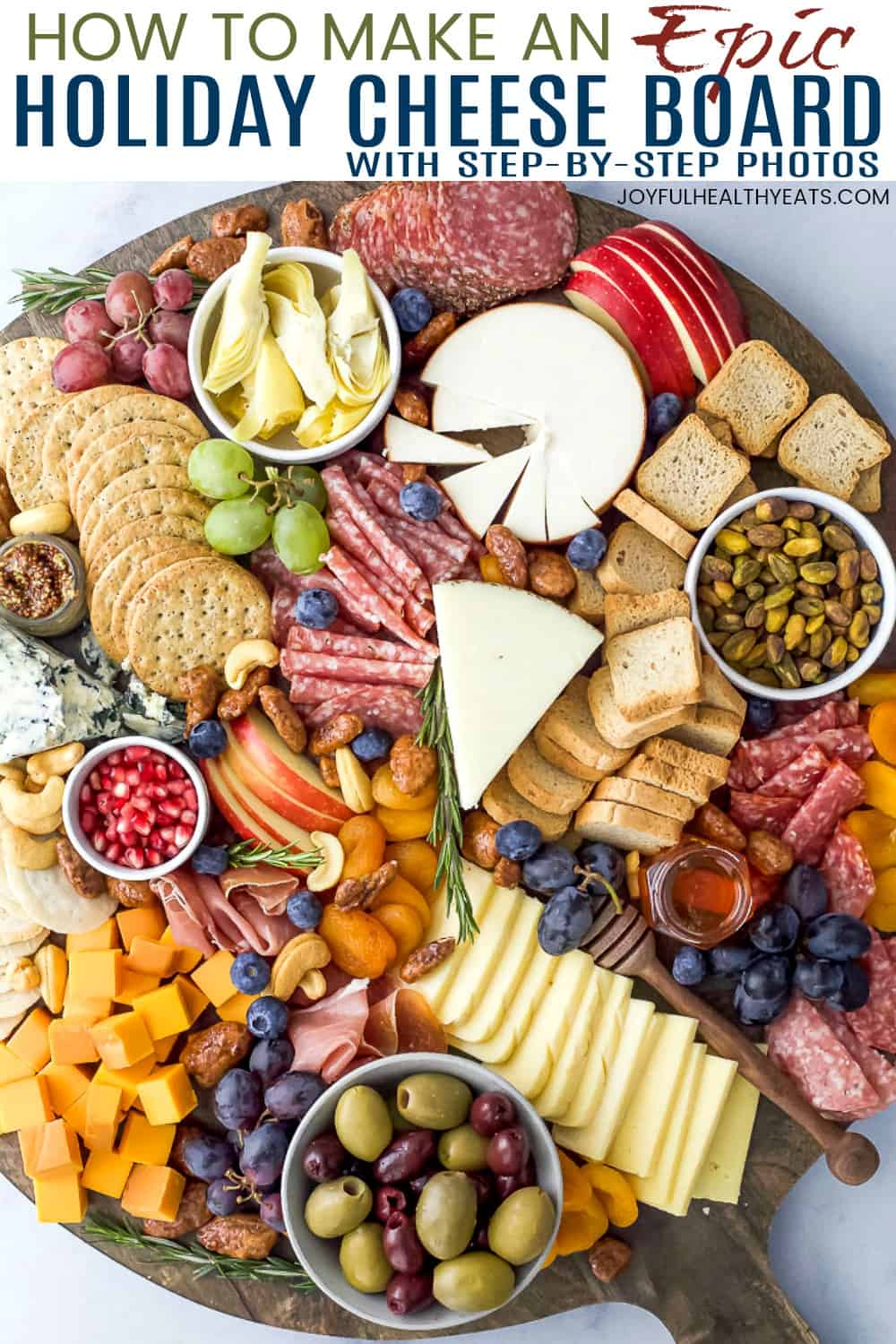 Pinterest图像如何制作史诗假日乳酪板