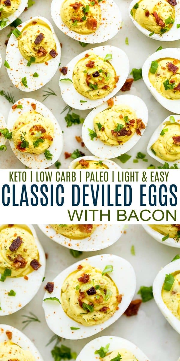 keto经典弃有的鸡蛋的Pinterest图像与培根