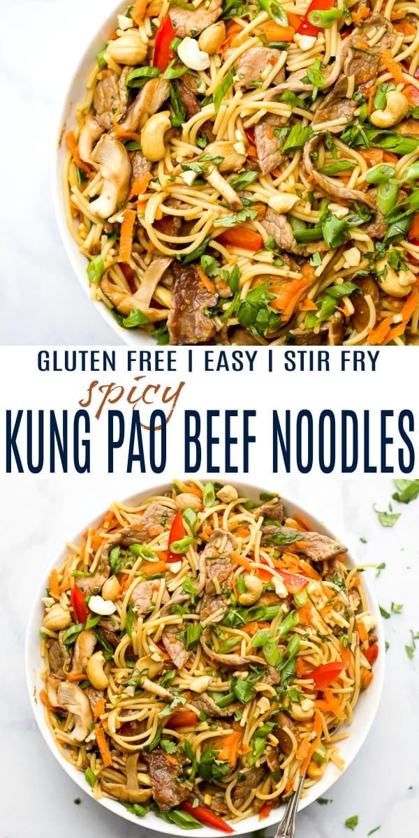 图片分享网站Pinterest上的简单麻辣宫保牛肉面