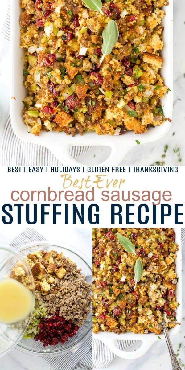 最佳玉米面包馅的Pinterest拼贴画