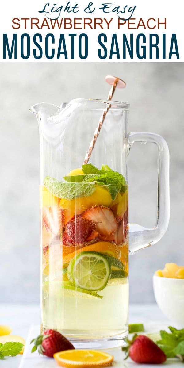 Pinterest图片草莓桃莫斯卡托桑格利亚汽酒