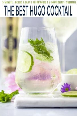 雨果鸡尾酒的Pinterest图片