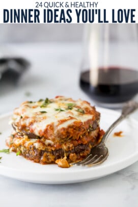 24个快速健康晚餐点子的pinterest图片